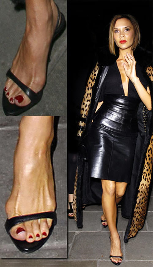 Hé lộ sai lầm của Victoria Beckham với giầy cao gót