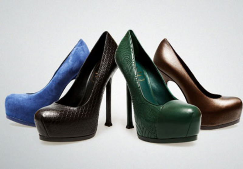 Ảnh của Giày nữ Gucci và YSL Pre-Fall 2011