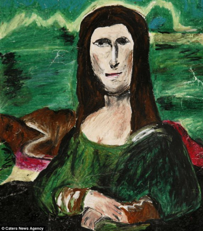 Ảnh của Khi nàng Mona Lisa trở thành... "thảm họa xấu xí"