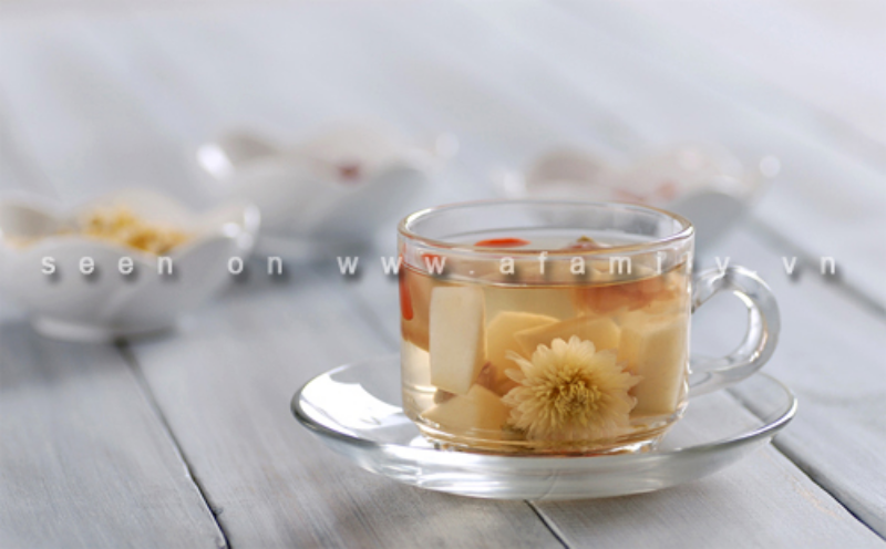 Ảnh của Thanh nhiệt đẹp da với trà đào thảo mộc