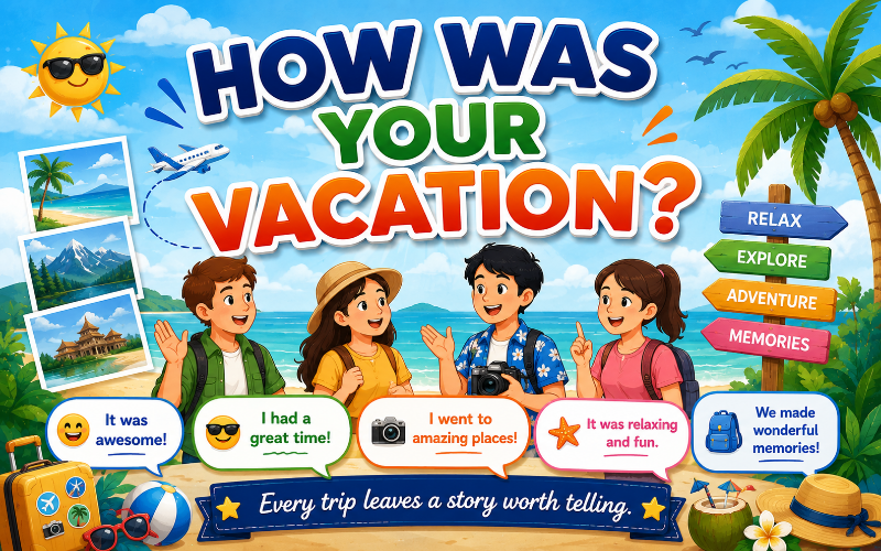 Ảnh của UNIT 2: HOW WAS YOUR VACATION?