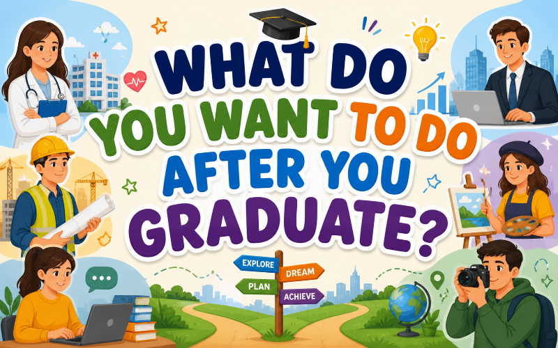 Ảnh của UNIT 9: WHAT DO YOU WANT TO DO AFTER YOU GRADUATE?