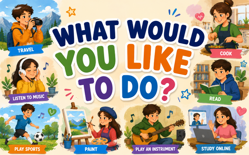 Ảnh của UNIT 13: WHAT WOULD YOU LIKE TO DO?