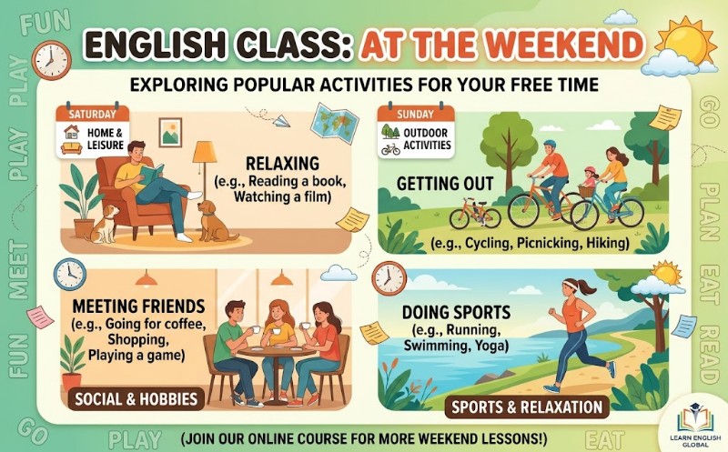 Ảnh của LESSON 6: AT THE WEEKEND