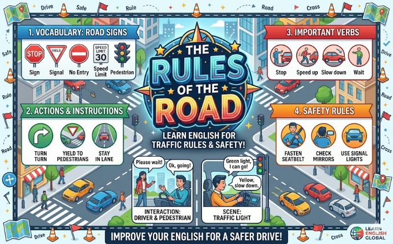Ảnh của LESSON 10: THE RULES OF THE ROAD