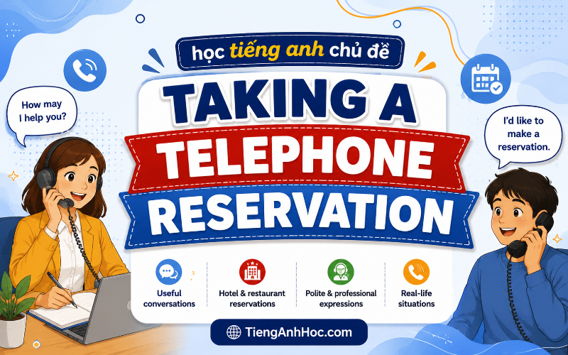 Ảnh của UNIT 1: TAKING A TELEPHONE RESERVATION