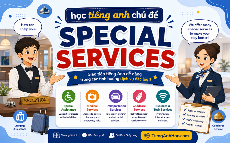 Ảnh của UNIT 9: SPECIAL SERVICES