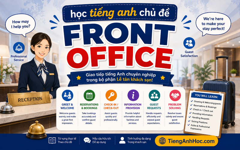 Ảnh của UNIT 1: FRONT OFFICE