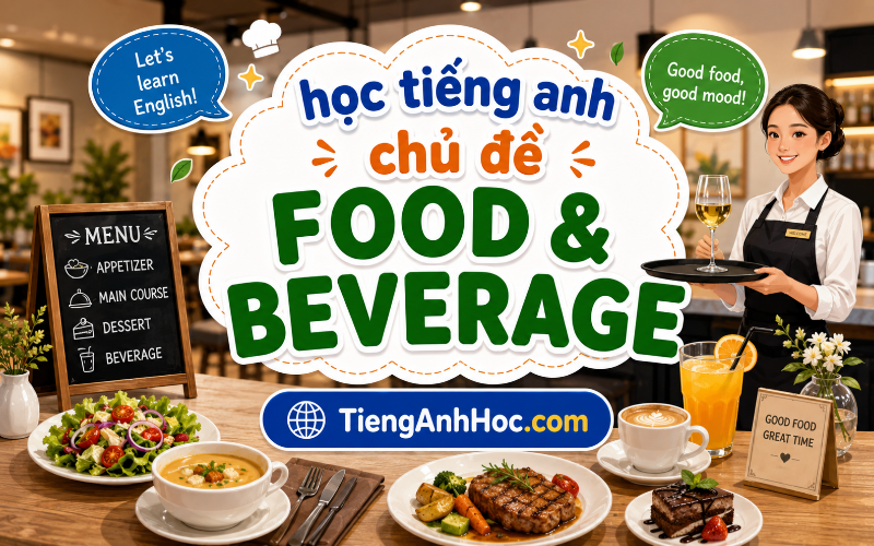 Ảnh của UNIT 10: FOOD & BEVERAGE
