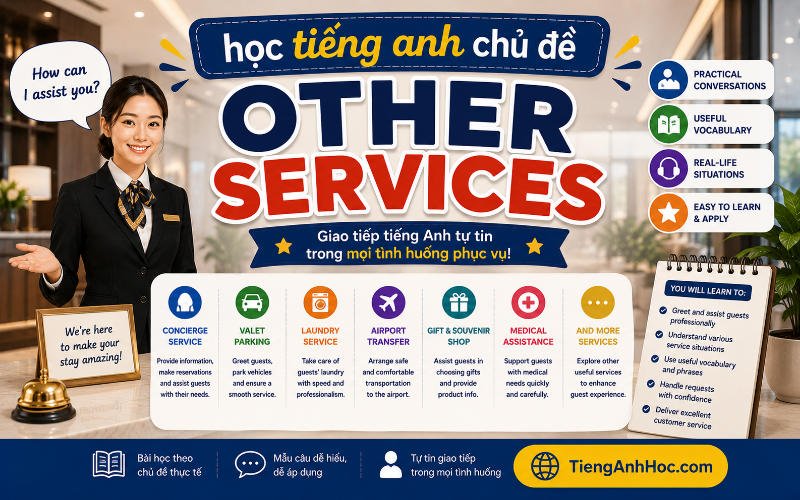 Ảnh của UNIT 16: OTHER SERVICES