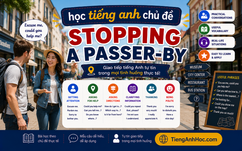 Ảnh của UNIT 10: STOPPING A PASSER-BY