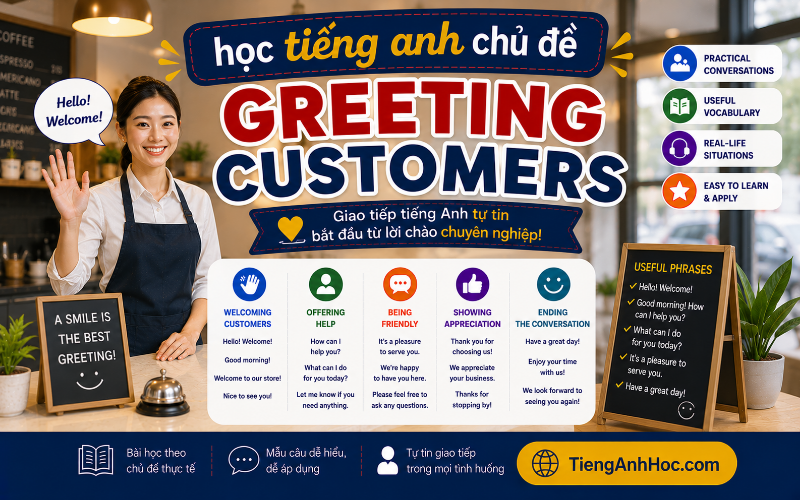 Ảnh của UNIT 1: GREETING CUSTOMERS