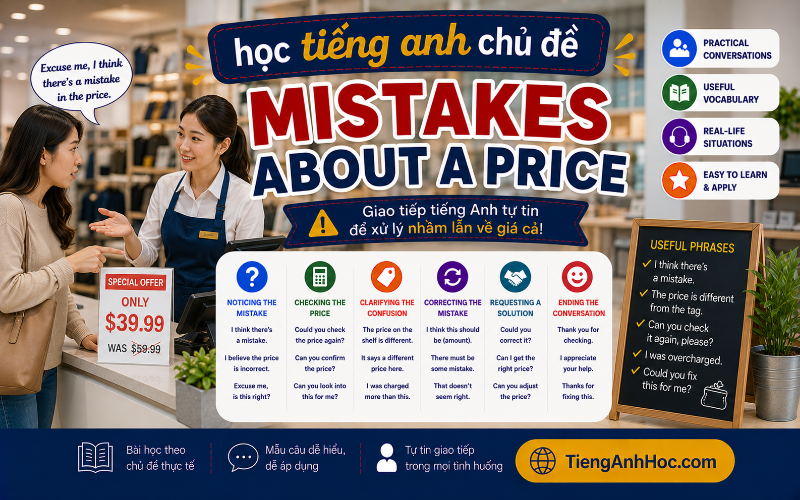 Ảnh của UNIT 6: MISTAKES ABOUT A PRICE