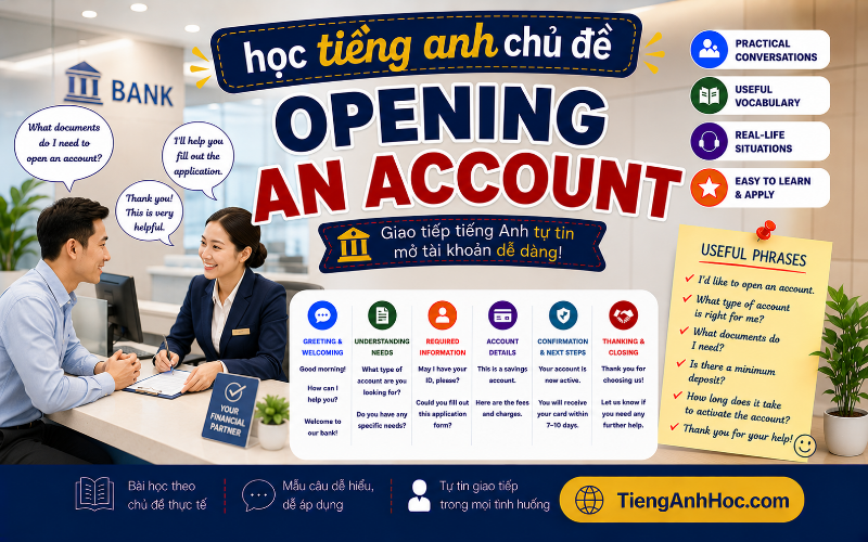 Ảnh của UNIT 1: OPENING AN ACCOUNT