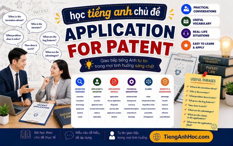 Ảnh của UNIT 17: APPLICATION FOR PATENT