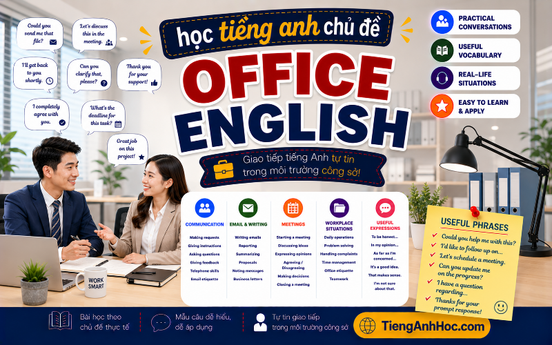 Ảnh của UNIT 9: OFFICE ENGLISH