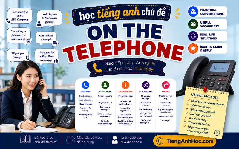 Ảnh của UNIT 10: ON THE TELEPHONE