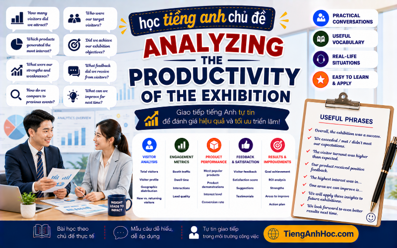 Ảnh của UNIT 10: ANALYZING THE PRODUCTIVITY OF THE EXHIBITION