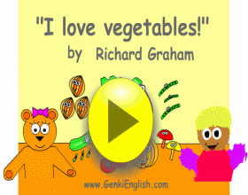 Pic book vegetables