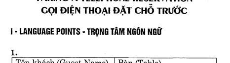 Hoc Tieng Anh Nha Hang